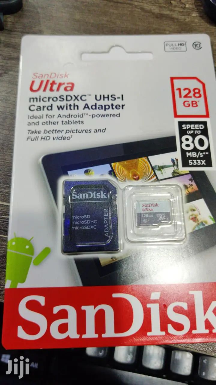 Sandisk 128gb Memory Card