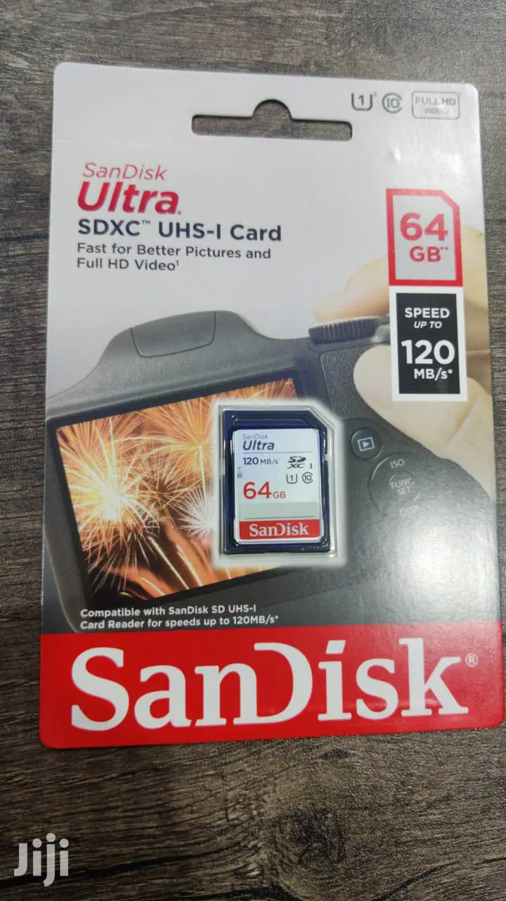 Sandisk Utra Sdxc 64gb