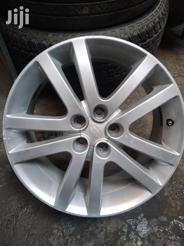 Original EX Japan Rims Set for Subaru Size 17 Inch