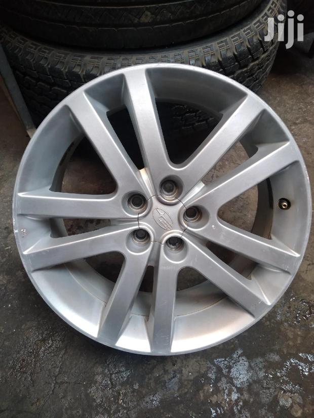 Original EX Japan Rims Set for Subaru Size 17 Inch - thumbnail 2