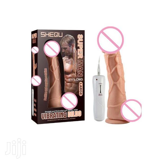 Superman Vibrating Dildo With Rotating Head - thumbnail 6