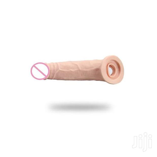 Silicon Rubber Penis Enlargement Cover Condom Extender - thumbnail 3