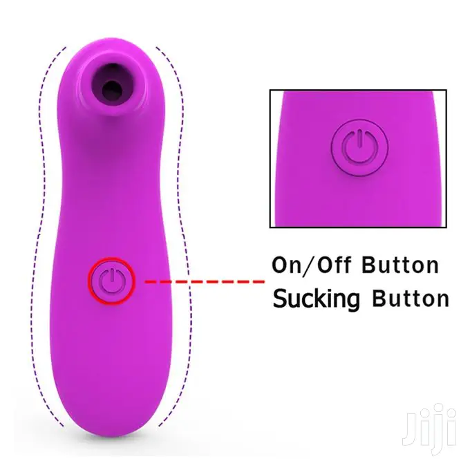 Clitoris Sucker and Nipple Sucker G Spot Vibrator - Pink