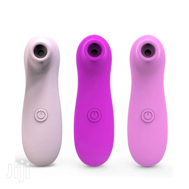 Clitoris Sucker and Nipple Sucker G Spot Vibrator - Pink