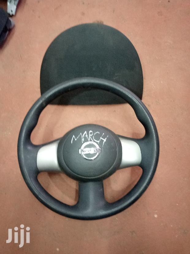 Nissan March Steering and Dashboard