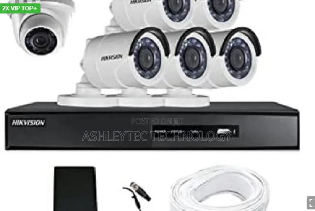 Three Cctv Cameras 3 Channel Complete Package Set - main view