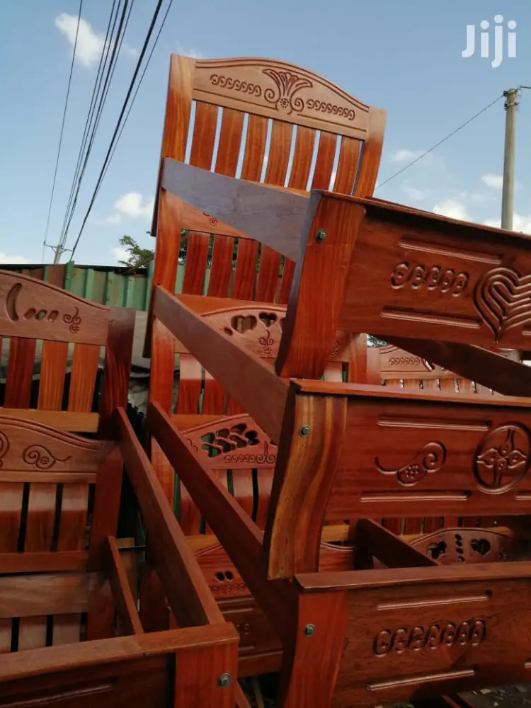 Mahogany Bed 4*6 Feets. in Nairobi Central Furniture, Gunners