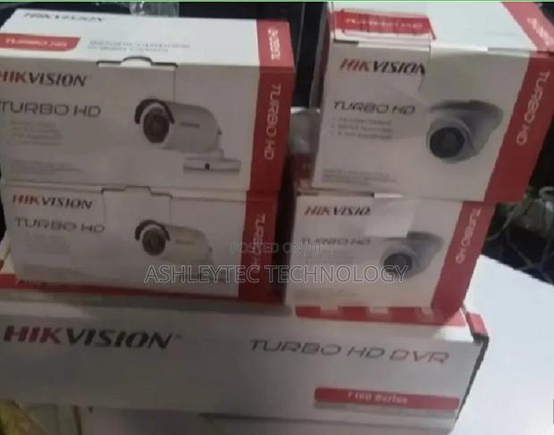 4 Hikvision CCTV Cameras Complete System Kit 720p - main view