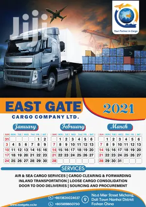 Calender Printing Full Color