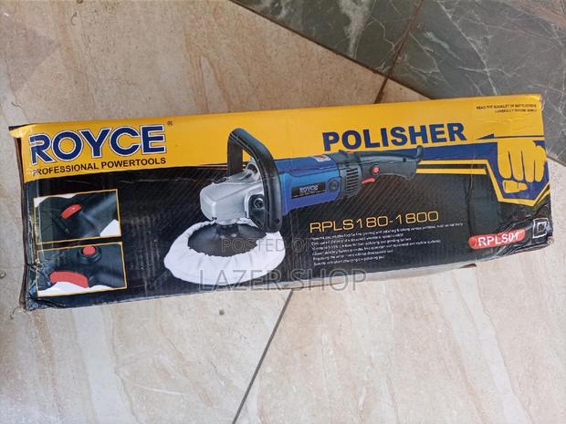 Royce Buffing Machine - main view