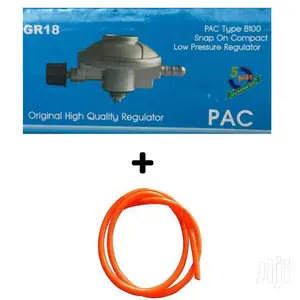 6kg Gas Regulator Plus Free Gas Delivery Hose Pipe