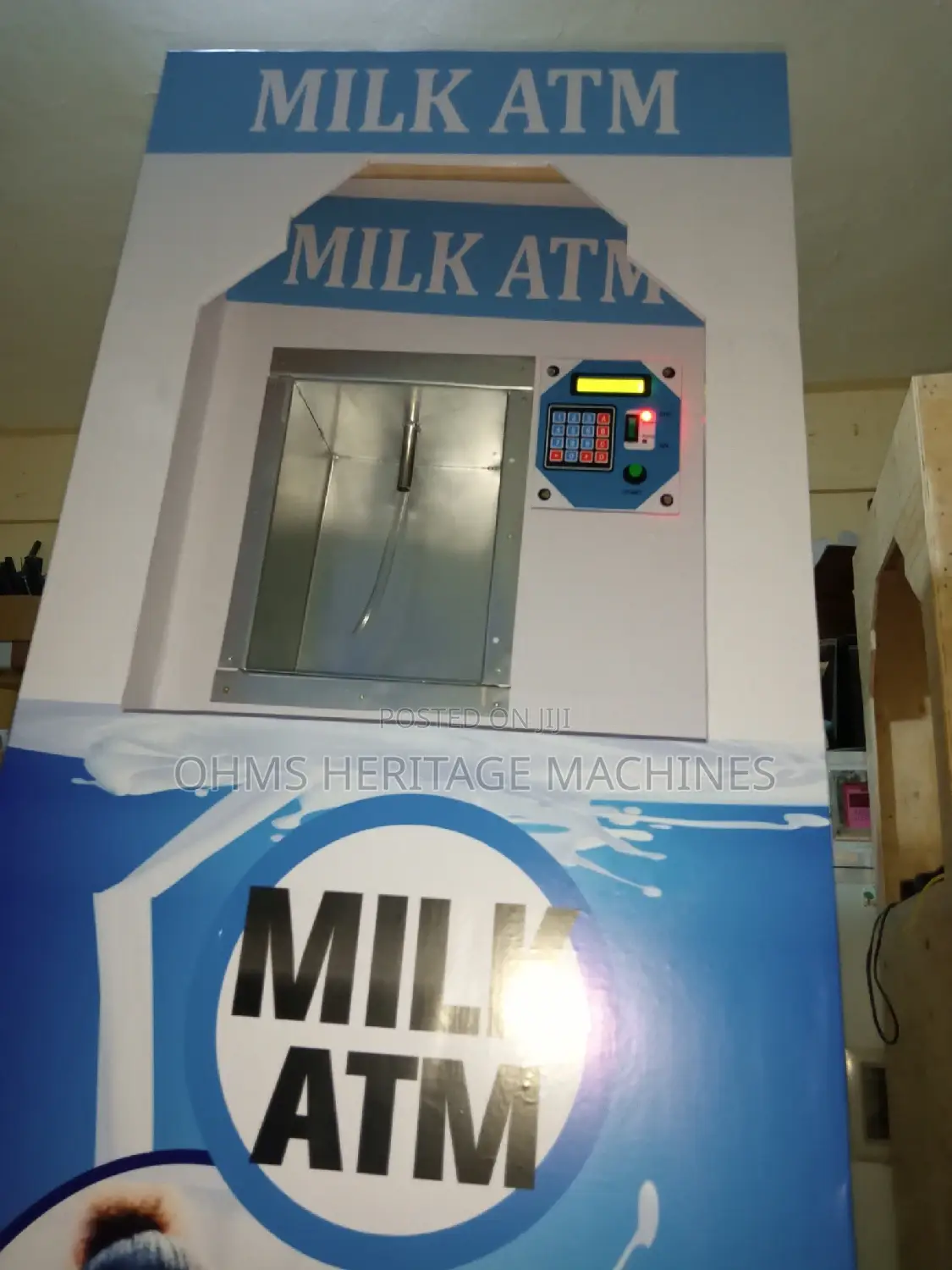 Milk/Cooking Oil/Salad Atm Machinne/Dispenser