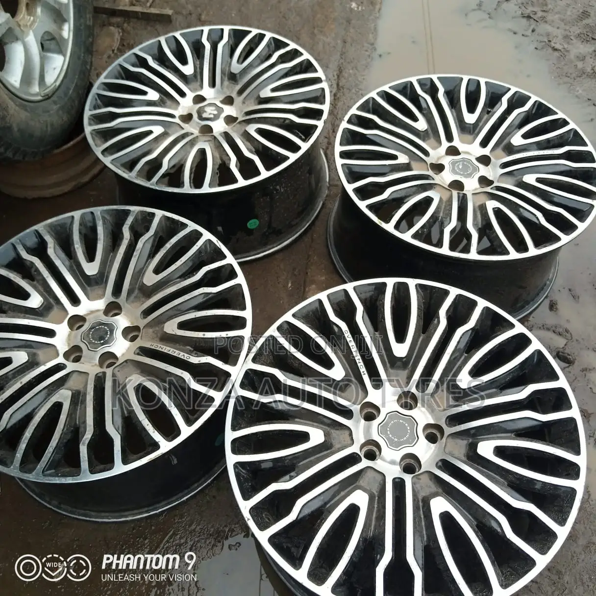 Range Rover Sport Rims Set of Four Size 22