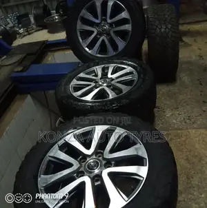 Toyota Landcruiser V8 Sports Rims With Tyres