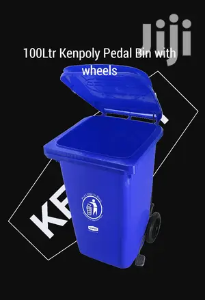 100ltr Kenpoly Bin With Wheels.