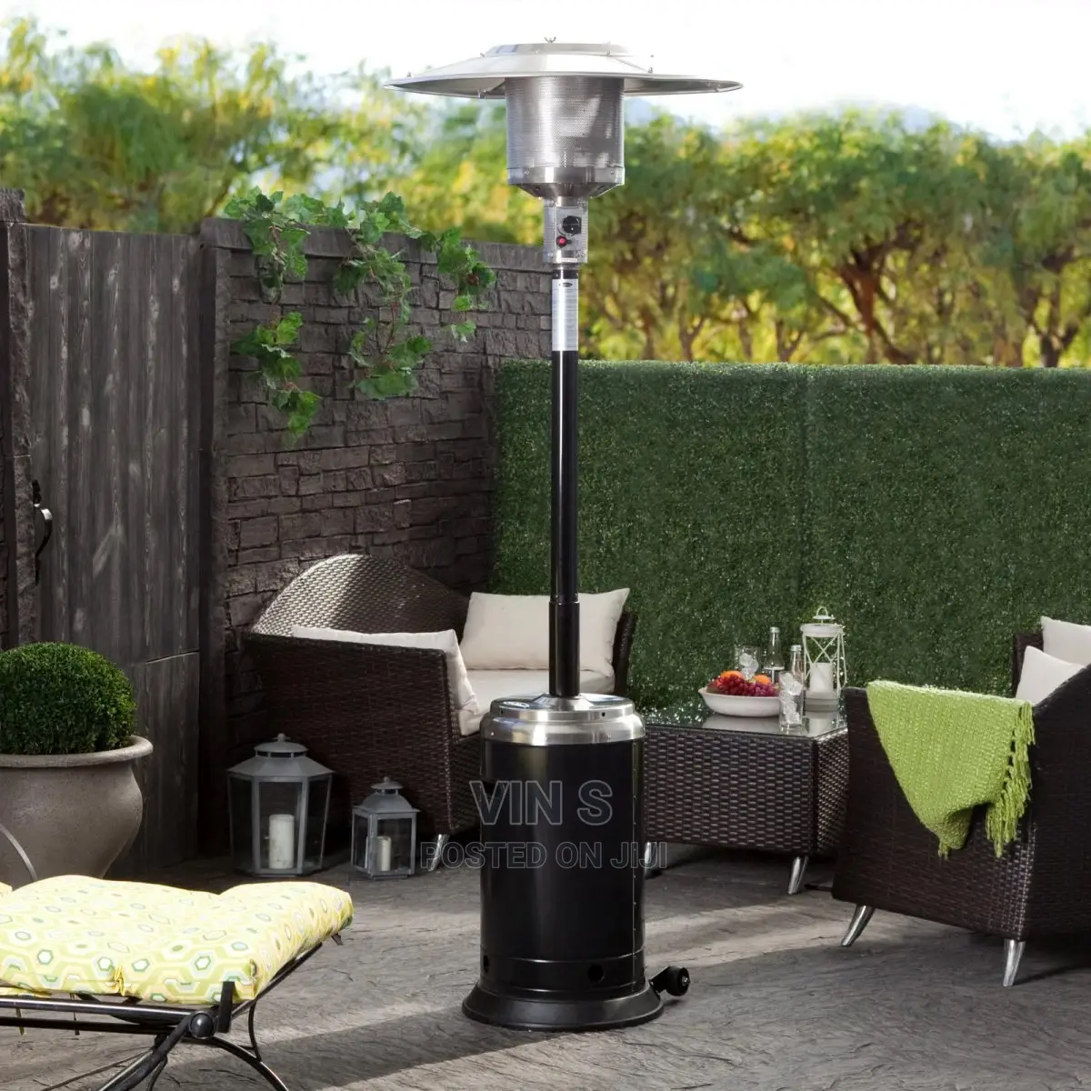 Accomplished Gas Patio Heater Warmer Mushroom