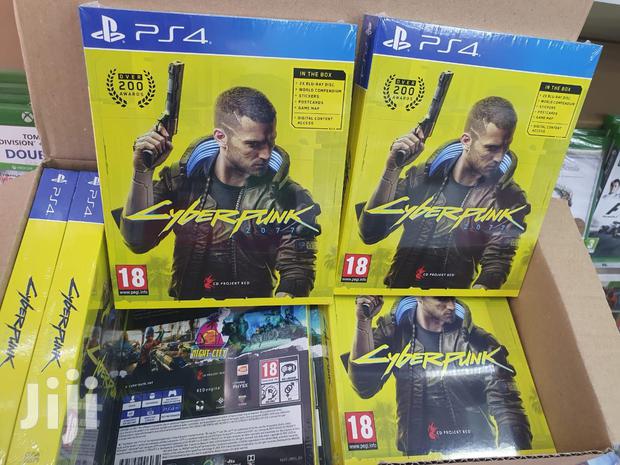 Cyber Punk Ps4 - main view