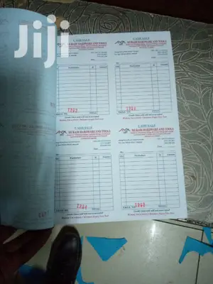A5 Reciept Books Printing