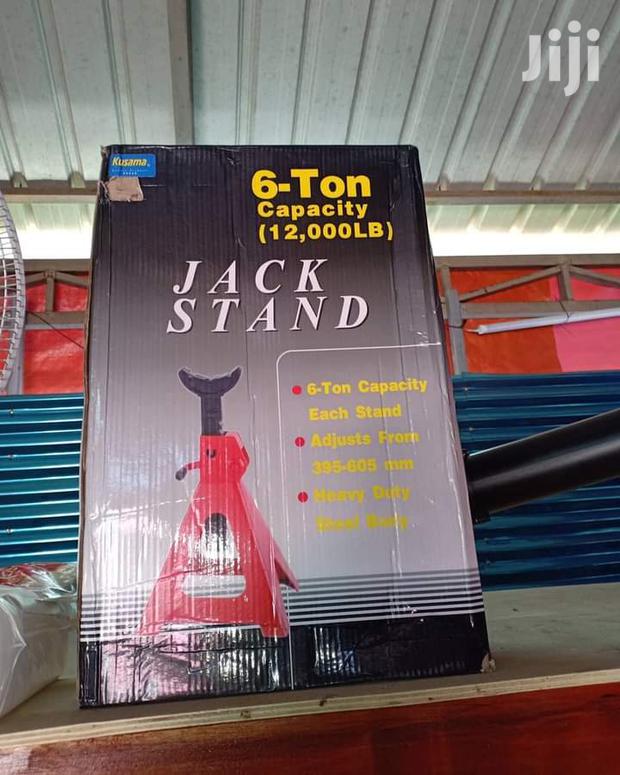 Brand New 6ton Stand Jacks Pair - thumbnail 2