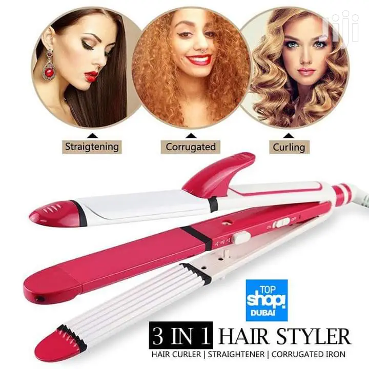 Portable 3 in 1 Electric Flat Iron