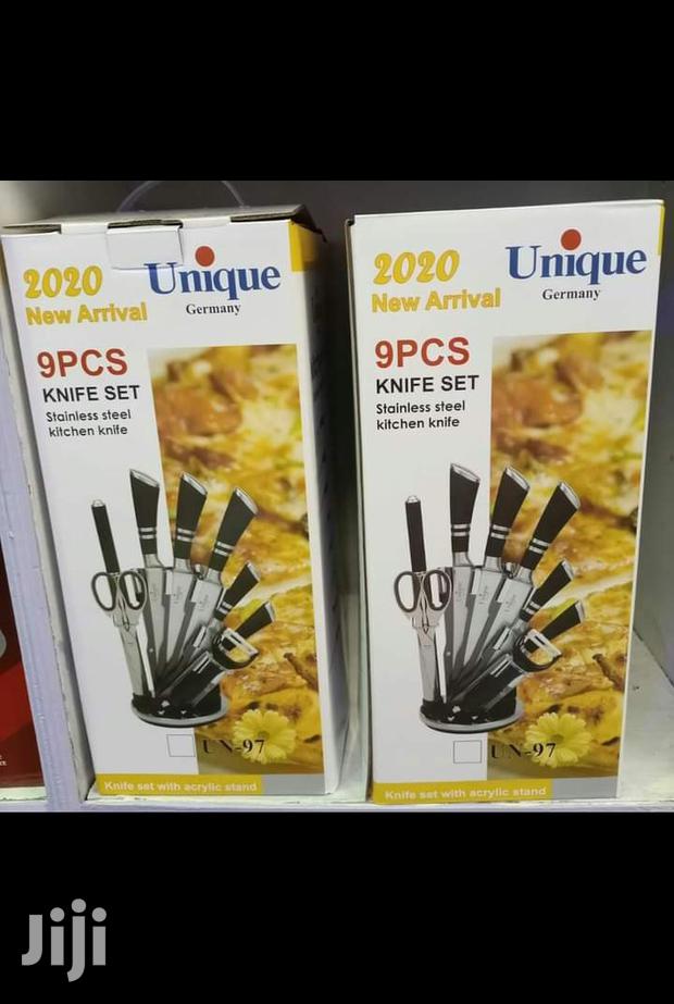 9pc Stainless Steel Knives - main view