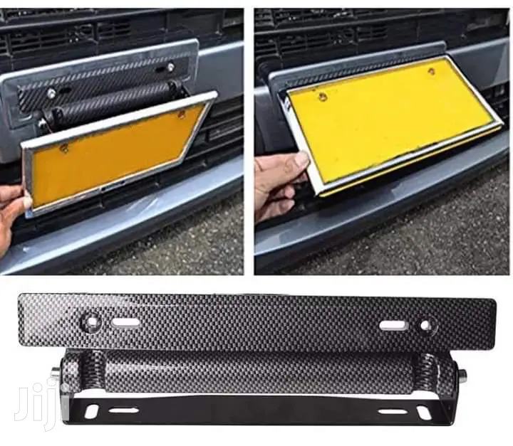 Tiltable Adjustable Number Plates Holder