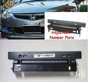 Tiltable Adjustable Number Plates Holder