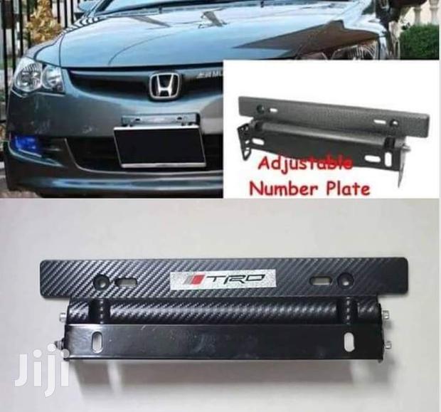 Tiltable Adjustable Number Plates Holder - thumbnail 2