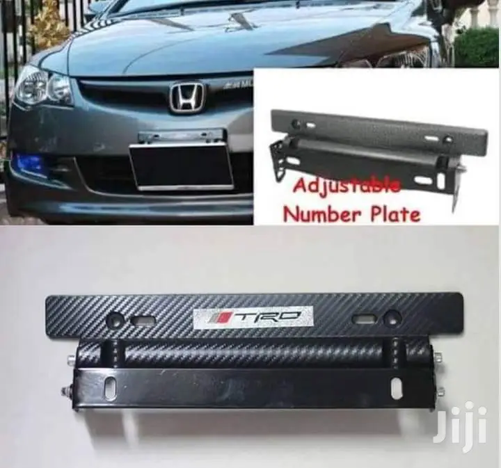 Tiltable Adjustable Number Plates Holder
