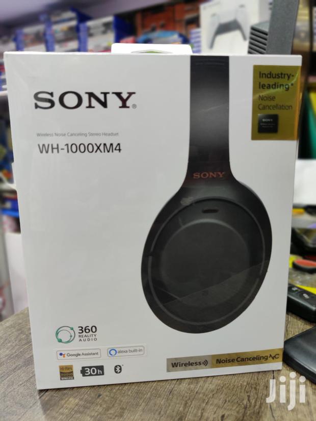 Sony Wh-1000xm4 Black - main view