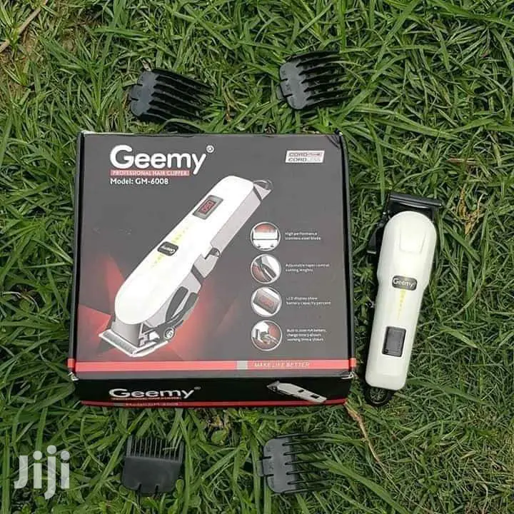 Geemy Rechargeable Hair Clipper With Led Display