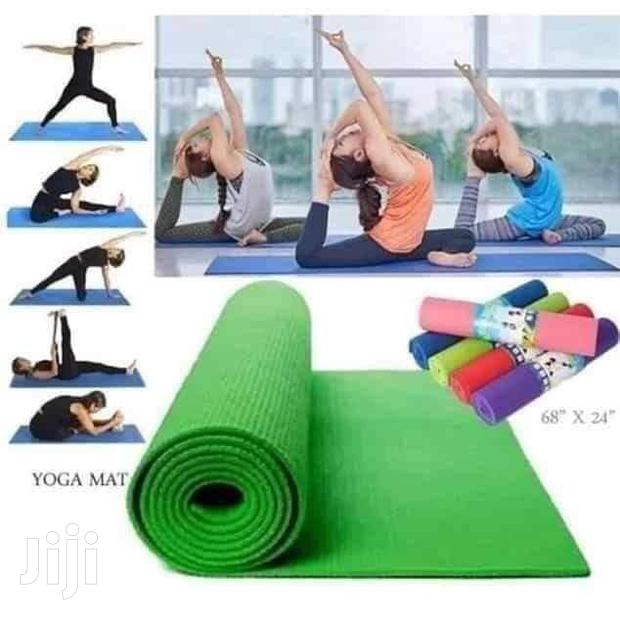 17mm Non Slip Yoga Mat - main view