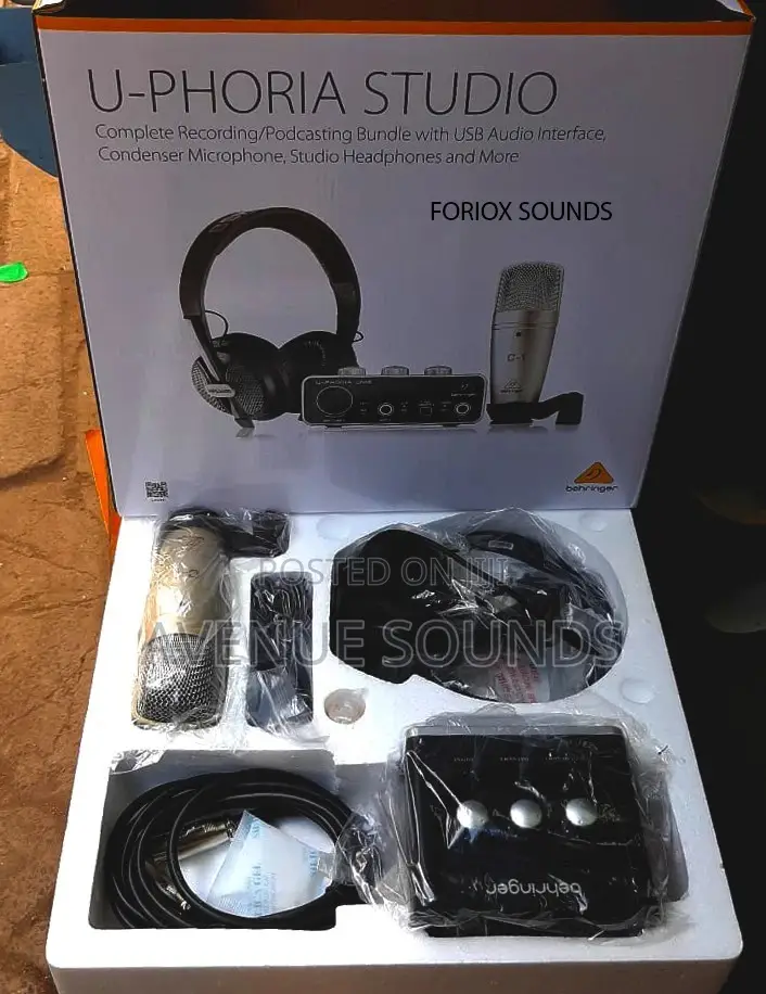 Behringer Complete Recording Bundle Set
