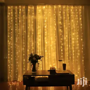Christmas Warm White Curtain Lights