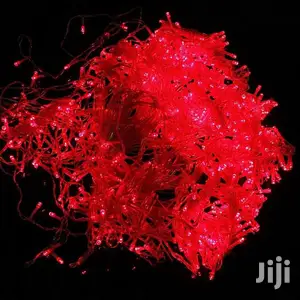 Red 3x3mtrs Curtain LED Lights