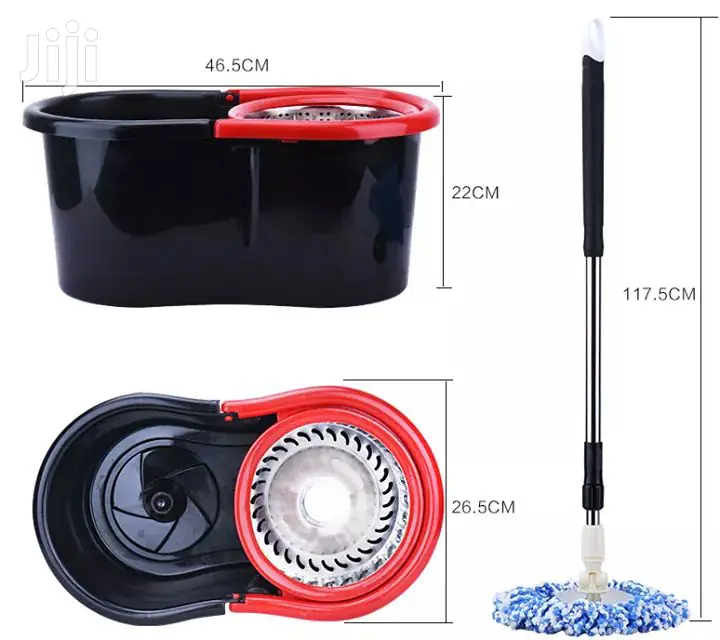 360° Spin Mop With Bucket