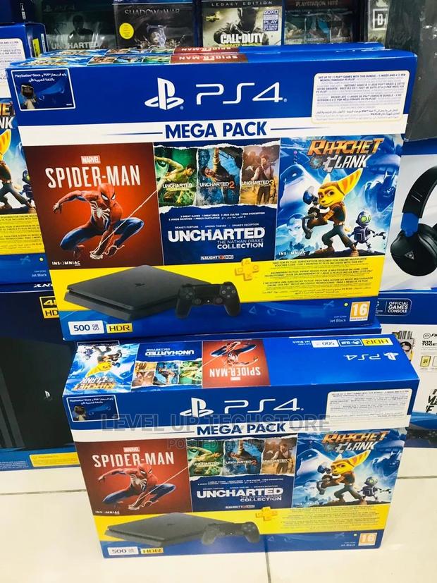 PS4 Slim 500gb Mega Pack Bundle - Brand New - main view