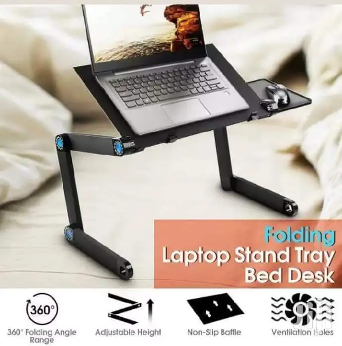 Foldable Laptop Stand With Fan