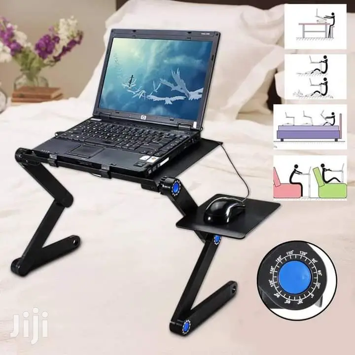 Easy Angle Adjustable Laptop Stand With Cooling Fan