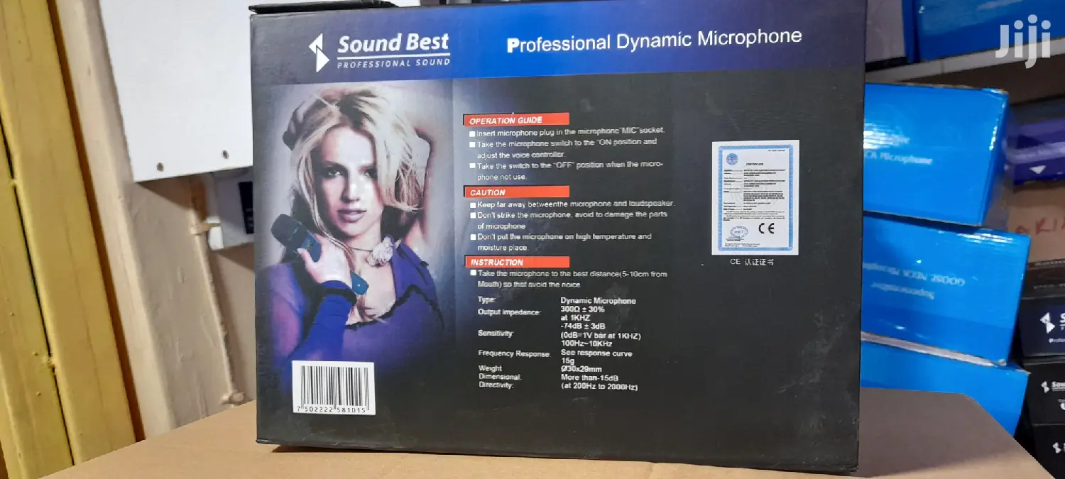 Soundbest Wired/Corded Microphone, PG-89