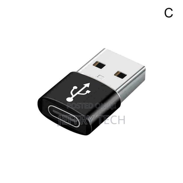 USB 3.0 Type a Male to USB 3.1 Type C Female Connector Plug - thumbnail 2