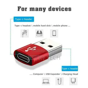 USB 3.0 Type a Male to USB 3.1 Type C Female Connector Plug