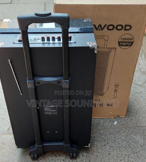 12inch Portable Powered Speaker With Wireless Microphone - thumbnail 5