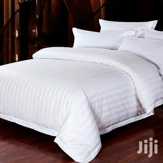 Stripped Cotton Duvet Cover Set
