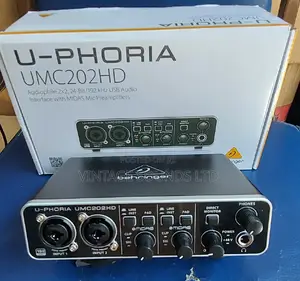 Behringer U-phoria Umc202hd USB Audio Interface