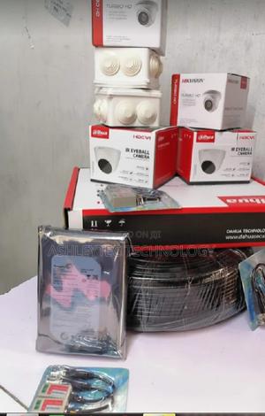 Best Hikvision Five 5 Camera CCTV Sales Kit With 100m Cable - main view