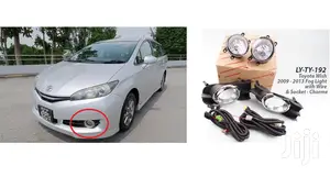 Yr2010/13: Toyota Wish: Fog Lamps With Chrome Finish Covers
