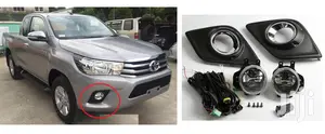 Yr2013+ Toyota Hilux Revo Double Cab: Fog Lights With Chrome