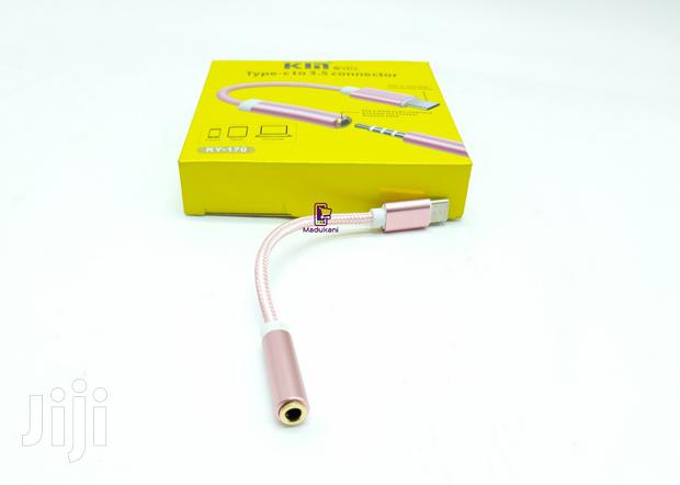 2PCS USB C Type C to 3.5mm Earphone Jack Connector Adapter