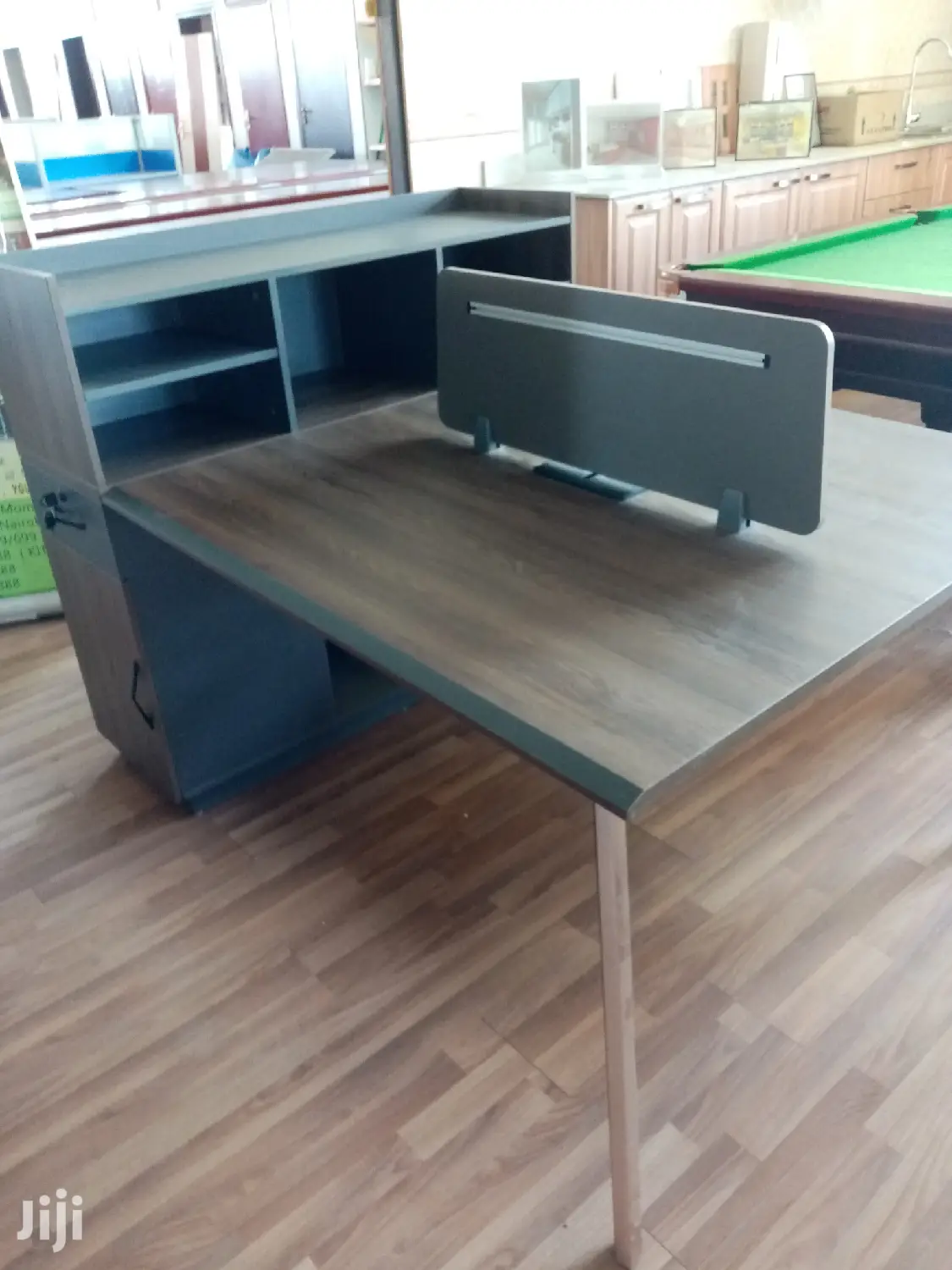 Grey 2 Way Workstation